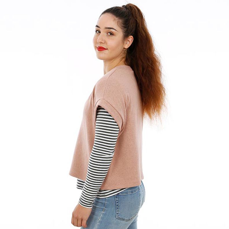 FRAU ULLI – krátká vesta s výstřihem do V, Studio Schnittreif | XS - XXL,  image number 8