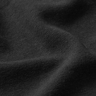 Alpenfleece Hebká teplákovina Jednobarevné provedení – černá, 