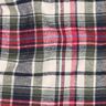 Bavlněný flanel Kostka | Poppy Fabrics – olivová/červená,  thumbnail number 2