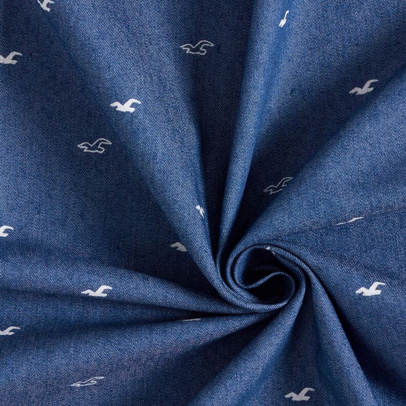 Lehká strečová džínovina rackové – džínově modrá,  image number 4