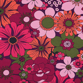 Francouzské froté Bloomster | Nerida Hansen – lesní plody/oranžová, 