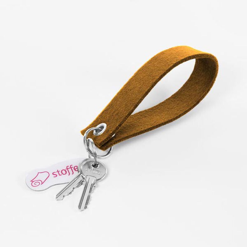 Plsť 90 cm / tloušťka 3 mm – středně hnědá,  image number 5