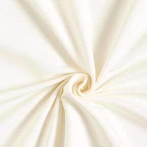 Lehké francouzské froté jednobarevné – vlněná bílá, 