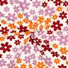 Hebká teplákovina Barevné květiny | Poppy Fabrics – vlněná bílá,  thumbnail number 3