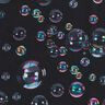 Softshell Mýdlové bubliny digitální potisk – černomodrá,  thumbnail number 6
