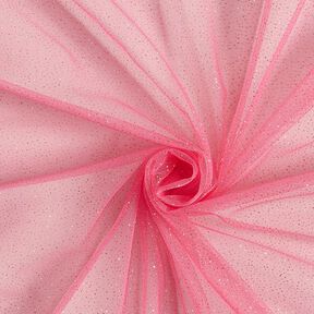 Třpytivý tyl Royal – pink/zlatá, 