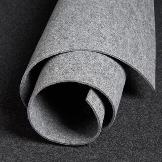 Plsť 100 cm / tloušťka 4 mm – světle šedá, 