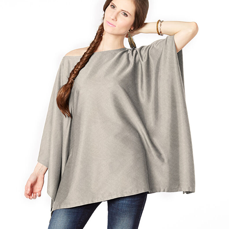 Směs s viskózou třpytivý lesk – taupe, image number 6