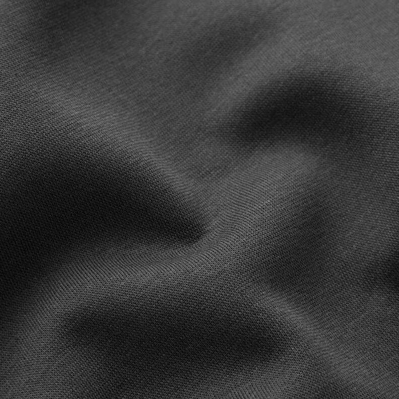 Teplákovina počesaná – černá, image number 3