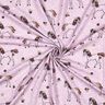 Bavlněný žerzej Třpytivý květinový kůň | Poppy Fabrics – pastelově fialová/zlatá,  thumbnail number 3