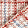 Kabátová tkanina kostky & Houndstooth – bílá/starorůžová,  thumbnail number 4