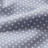 Bavlněný popelín Mini puntíky – ocelová modr/bílá,  thumbnail number 2
