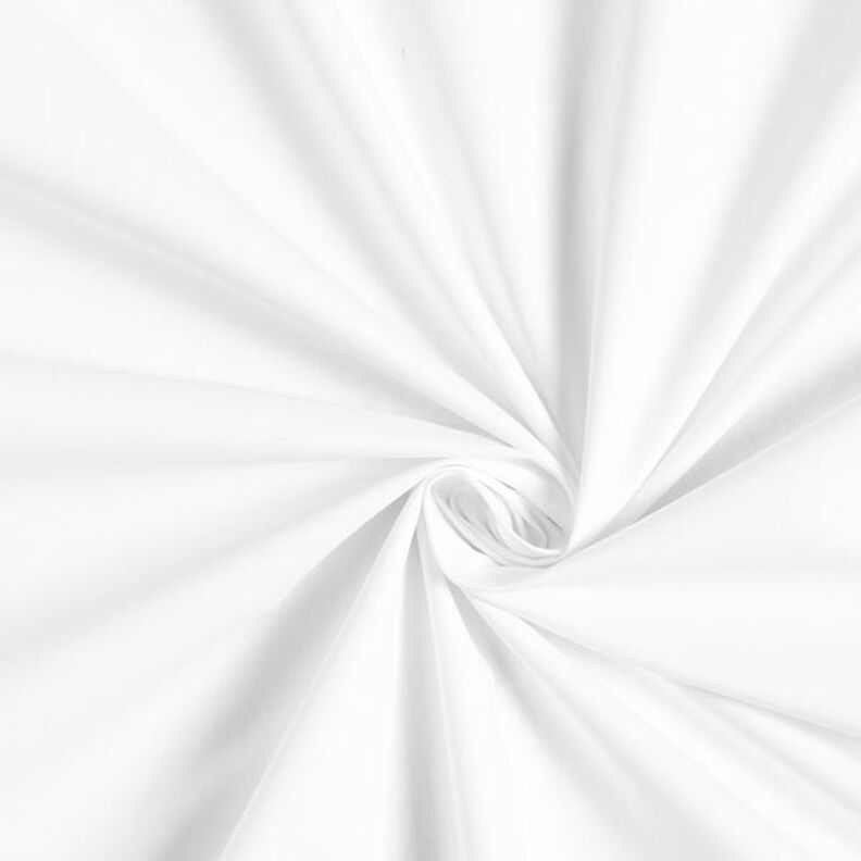 Bavlněný popelín Jednobarevné provedení – bílá,  image number 1