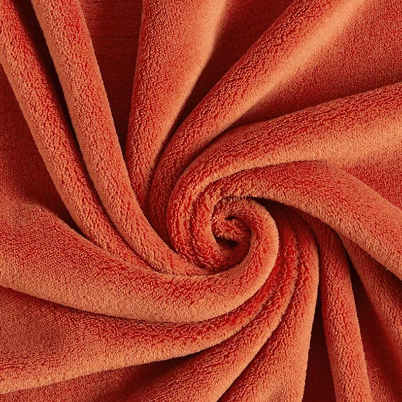 Hebký fleece – terracotta,  image number 1