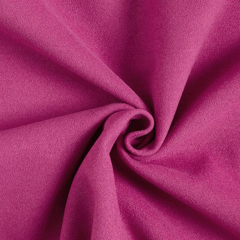 Kabátová tkanina z recyklovaného polyesteru – purpurová,  image number 1