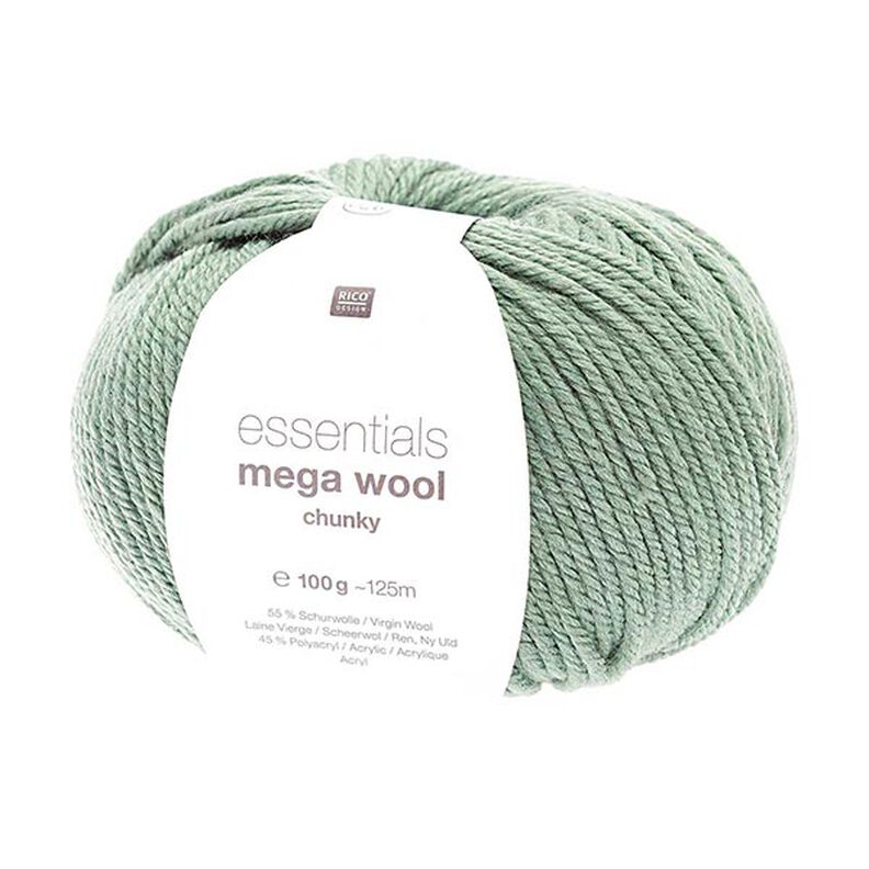 Essentials Mega Wool chunky | Rico Design – rákosove zelená,  image number 1