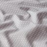 Bavlněný popelín Malé puntíky – šedá/bílá,  thumbnail number 2