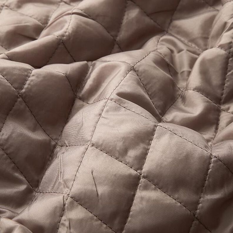 Prošívaná podšívka kosočtverec – taupe (šedohnědá),  image number 3