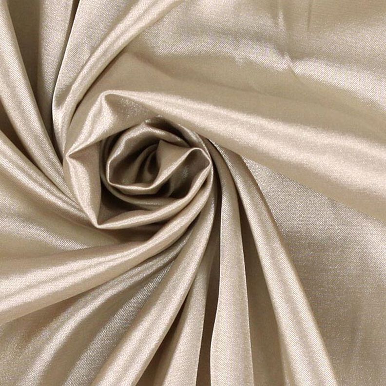 Stretch Satin – světle béžová,  image number 2