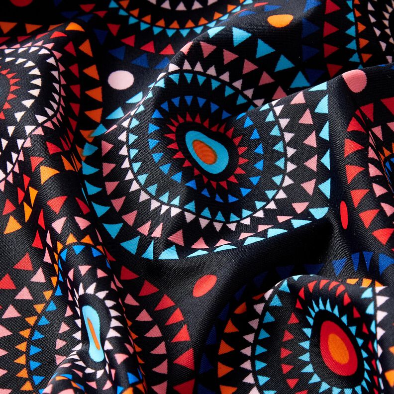 Plavkovina Mandala – černomodrá/ohnivě červená,  image number 2