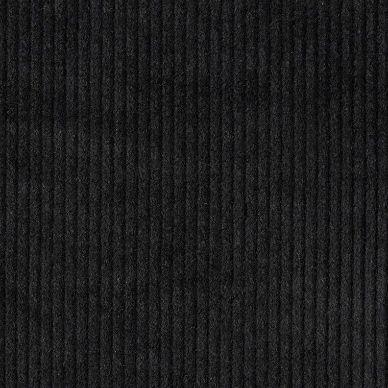 Široký strečový manšestr – černá,  image number 4