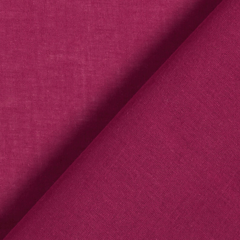 Bavlněný batist jednobarevný – bordó,  image number 3
