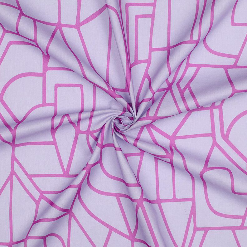 Bavlna voálové Town | Nerida Hansen – šeříková/purpurová,  image number 3