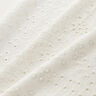 Bavlněná tkanina s vyšitými úponky ve tvaru kapky – bílá,  thumbnail number 6