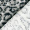 Umělá kožešina Sněžný levhart – stříbrná/antracitová,  thumbnail number 4