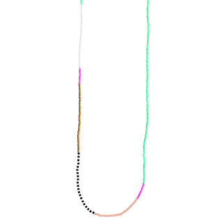 Náhrdelník Itoschii Beads [ 65 cm] | Rico Design – stříbrná kovový, 