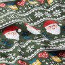 French Terry Ho! Ho! Ho! – tmavá borovice,  thumbnail number 2