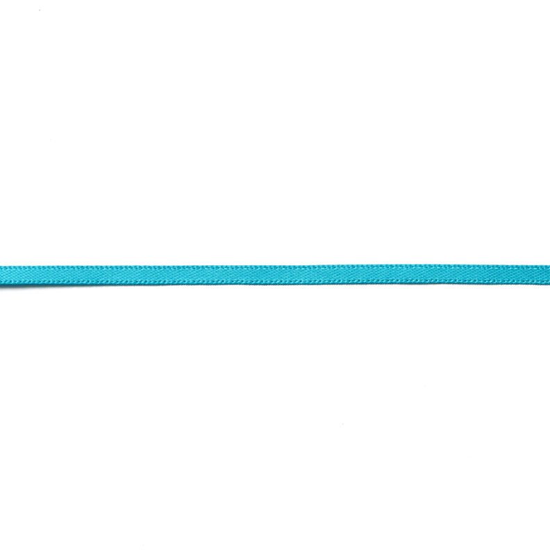Saténová stuha [3 mm] – modrá aqua,  image number 1