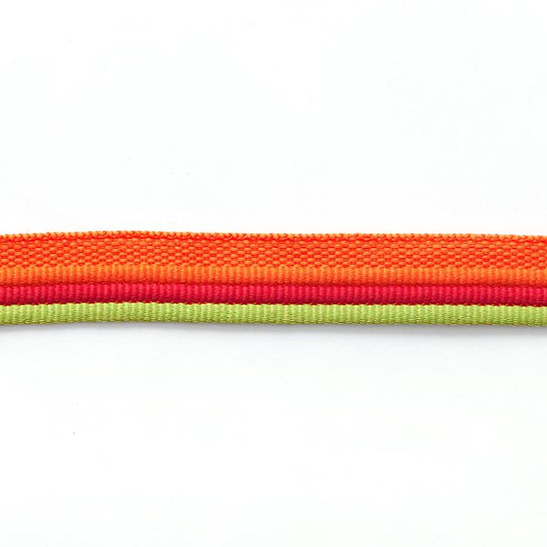 Paspulka Trio [ 15 mm ] – světle zelená/oranžová,  image number 2
