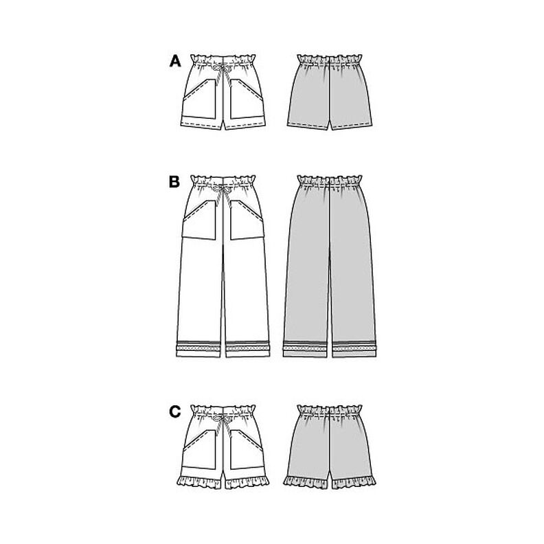 Kalhoty | Burda 5808 | 34-48,  image number 11