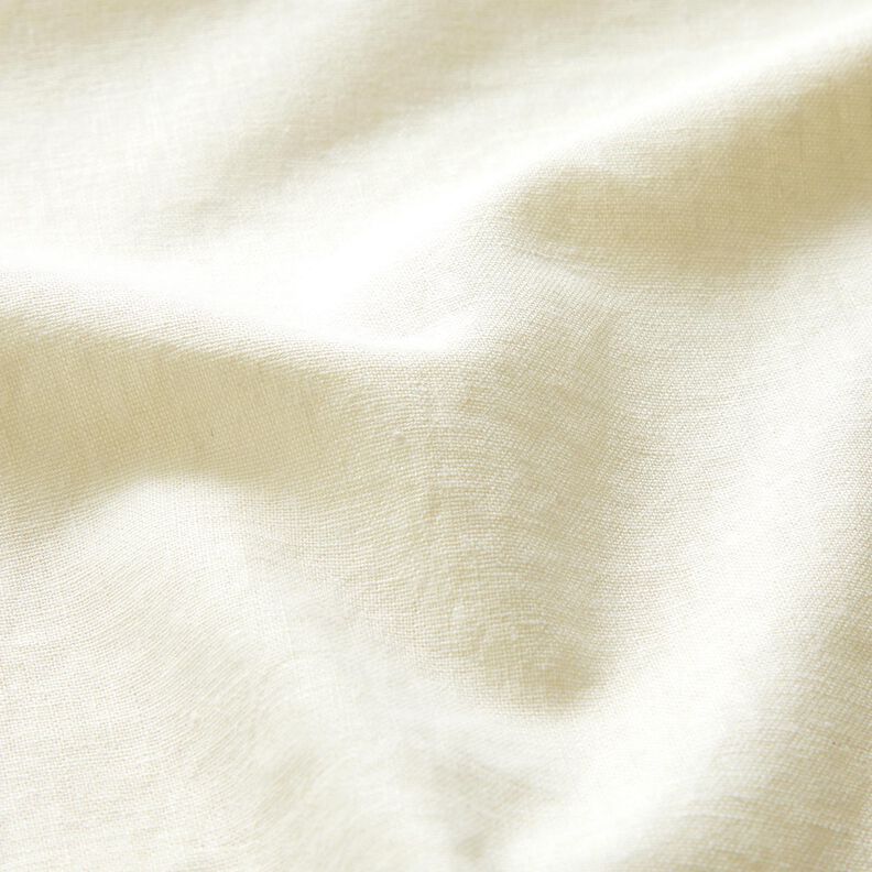 Směs praného lnu a bavlny – vlněná bílá,  image number 2