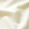 Směs praného lnu a bavlny – vlněná bílá,  thumbnail number 2