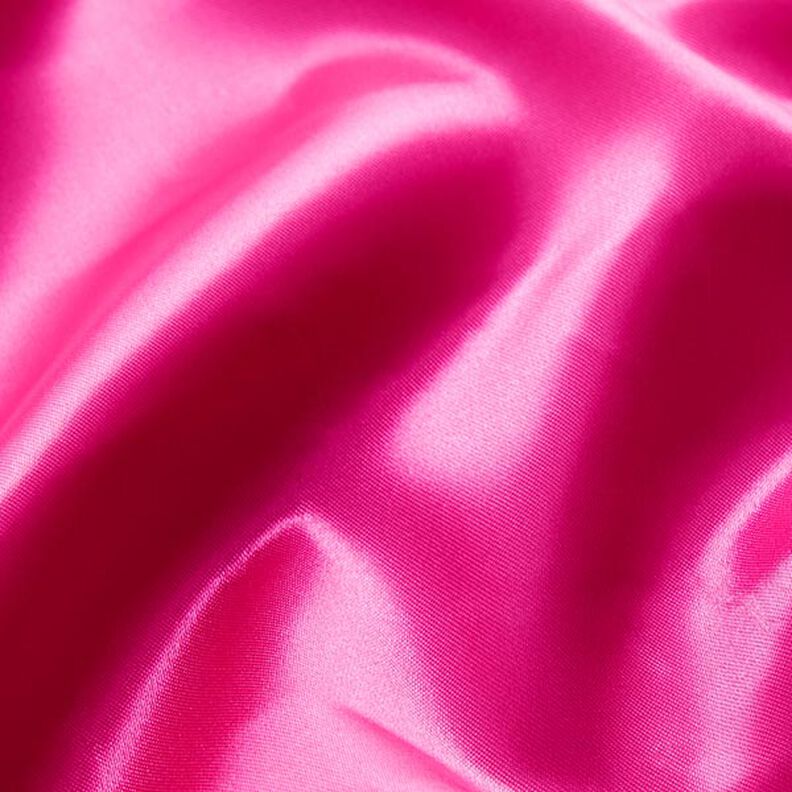 Polyesterový satén – výrazná jasně růžová,  image number 3