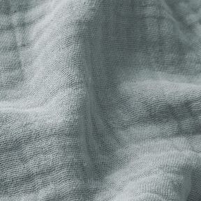 Třívrstvý bavlněný mušelín Jednobarevné provedení – sloní šedá, 