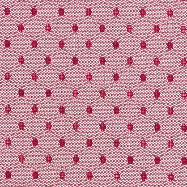 Softmesh puntíky – tmavě červená,  image number 1