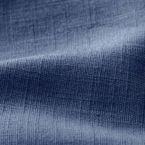 Lněná látka Ramie mix medium – modrošedá, 