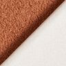 Čalounická látka Měkký plyšový medvídek – terracotta,  thumbnail number 3