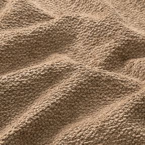 Čalounická látka měkký vlas – tmavá taupe, 