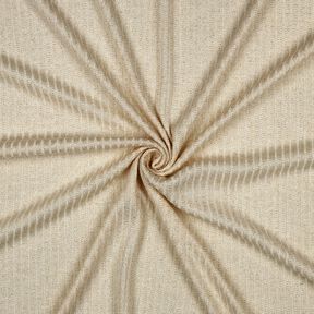 Žebrovaná pletenina Lurex – vlněná bílá/zlatá metalická,  Žebrovaná pletenina Lurex – vlněná bílá/zlatá metalická,