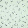 Mušelín / dvojitá mačkaná tkanina Kytičky | Poppy Fabrics – světle mátová,  thumbnail number 1