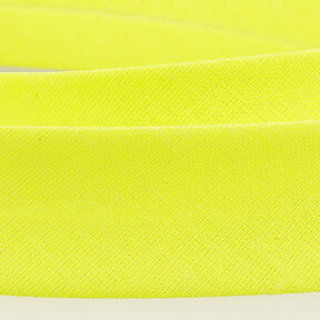 Šikmý proužek Polycotton [20 mm] – žlutá neonová, 