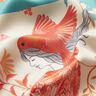 Saténový panel s ptáky a vílami | Katia Fabrics – modrá aqua/kremová,  thumbnail number 6