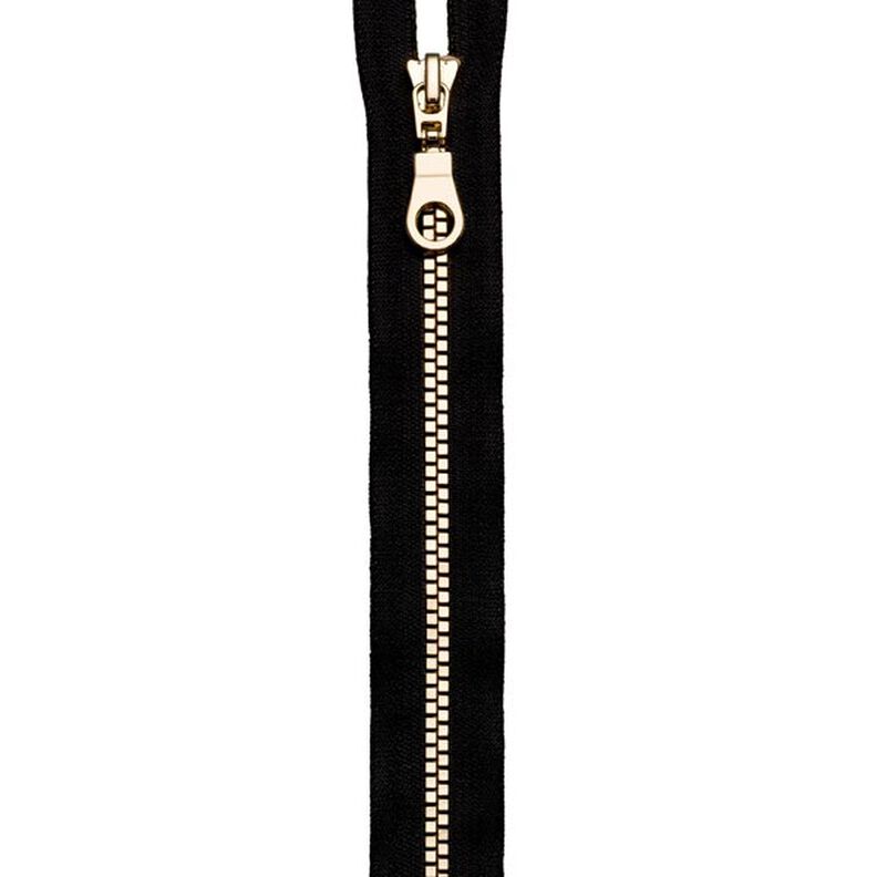 Zip S14, dělitelný  | Prym – černá/zlatá,  image number 1