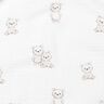 GOTS Mušelín / dvojitá mačkaná tkanina Přátelští medvídci digitální potisk | Poppy Fabrics – slonová,  thumbnail number 2