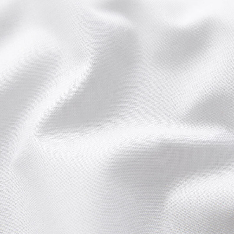 Bavlněná látka Kreton Jednobarevné provedení – bílá,  image number 2