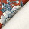 Dekorativní samet elegantní květiny – terracotta,  thumbnail number 5